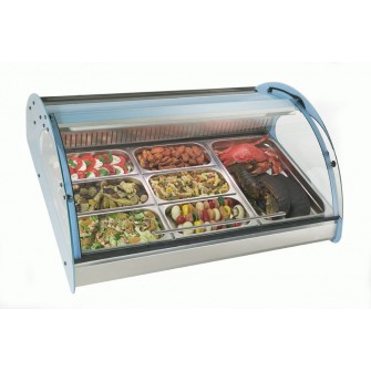 Expositor frigorifico p/Peixe, carne e saladas Sayl XL