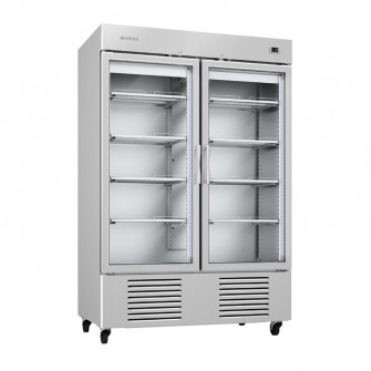 Armário frigorifico com porta de vidro Infrico AN 49 CR