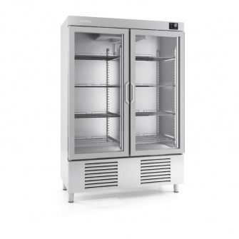 Armário frigorifico com porta de vidro Infrico AEX 1000 T/F