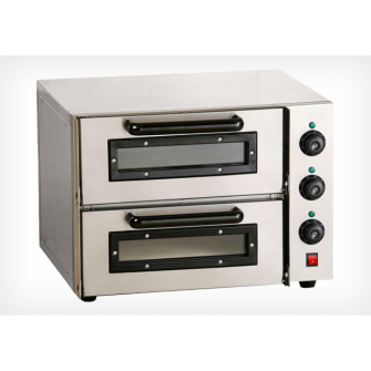 Forno de pizzas duplo Steel 