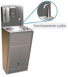 Pio lava mãos 45x45 Fricosmos | Eduardo Verde