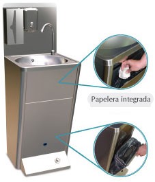 Pio lava mãos 45x45 Fricosmos | Eduardo Verde