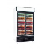 Expositor frigorifico 2 portas em vidro SLDG750