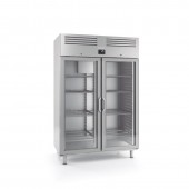 Armário congelação gastronorm 2/1 com porta de vidro Infrico AGB 1402 CR BT