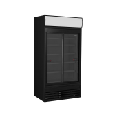 Expositor frigorifico 2 portas em vidro SLDG 700 Preto